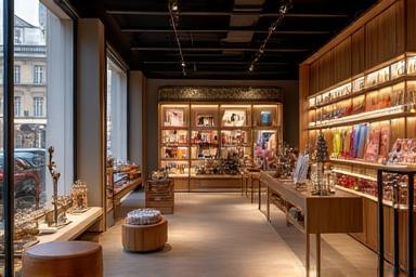 Boutique créateurs à Paris, vitrines artistiques, expérience immersive